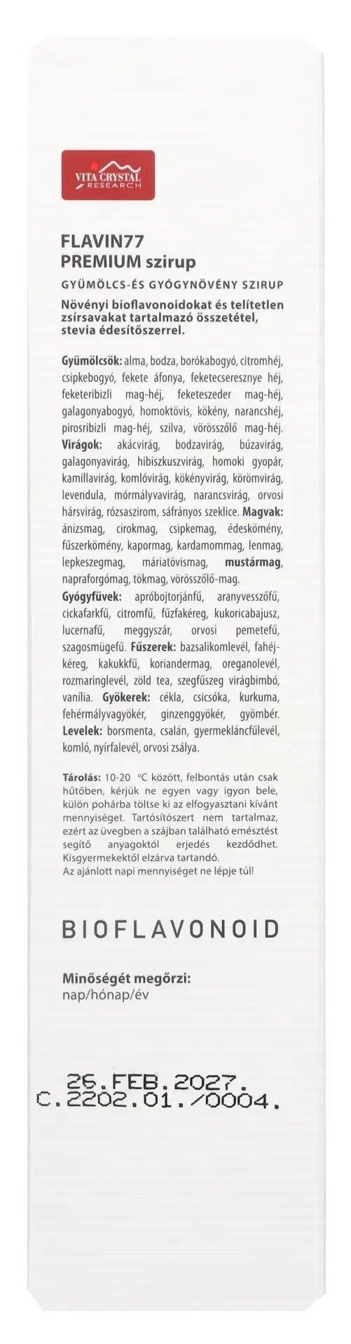 Flavin77 Prémium 250ml