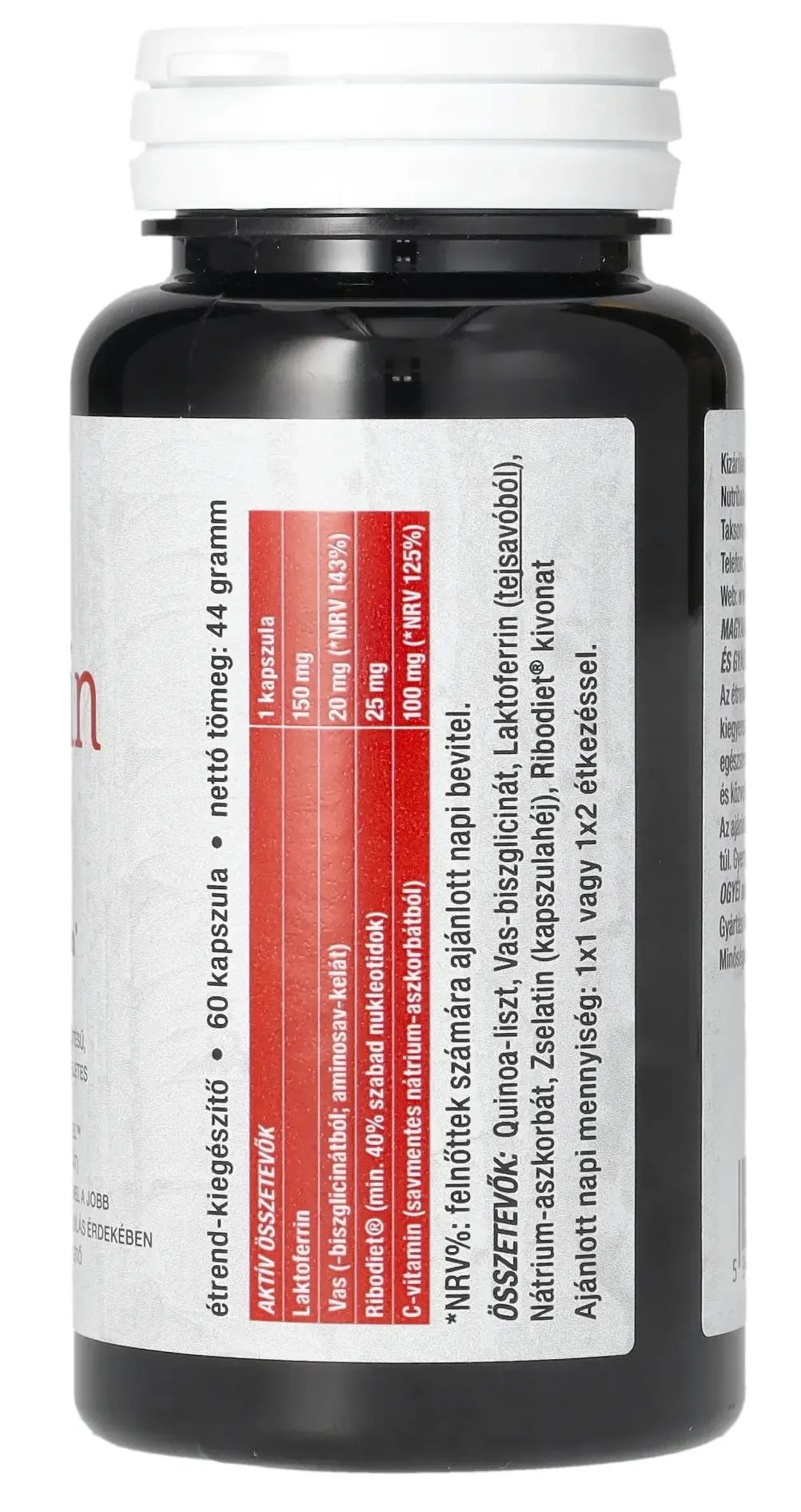 Freyagena Vas+Laktoferrin kapszula 60 db