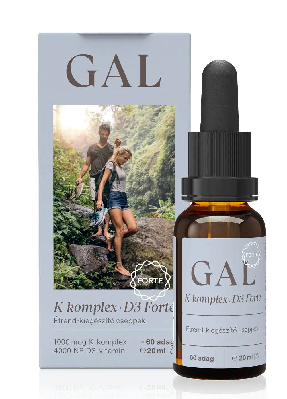 GAL K2-D3 Forte 20ml K-komplex 1000mcg+ D3 4000NE ST.