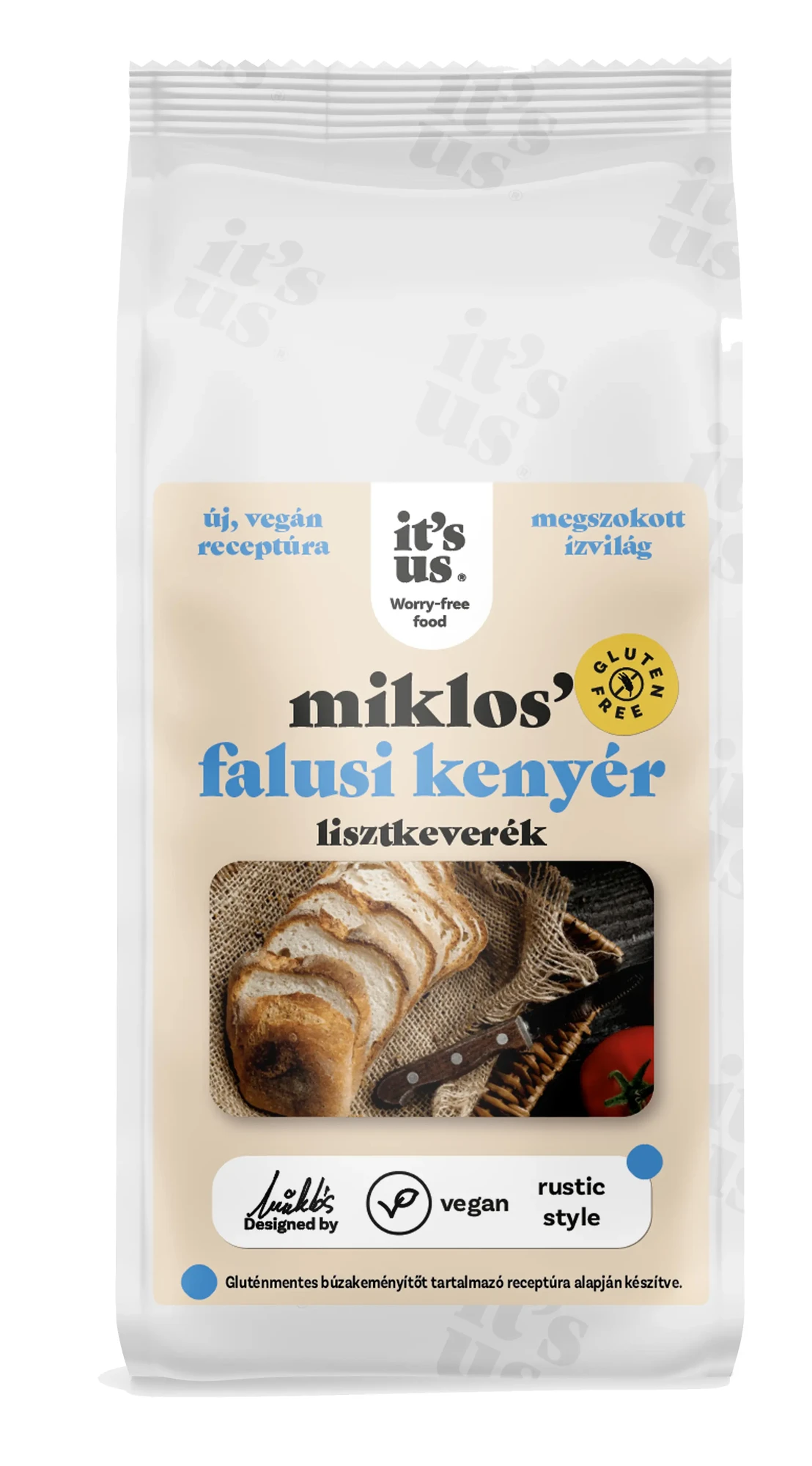 It's us GLUTENIX gluténmentes falusi kenyér lisztkeverék PKU-s 500g