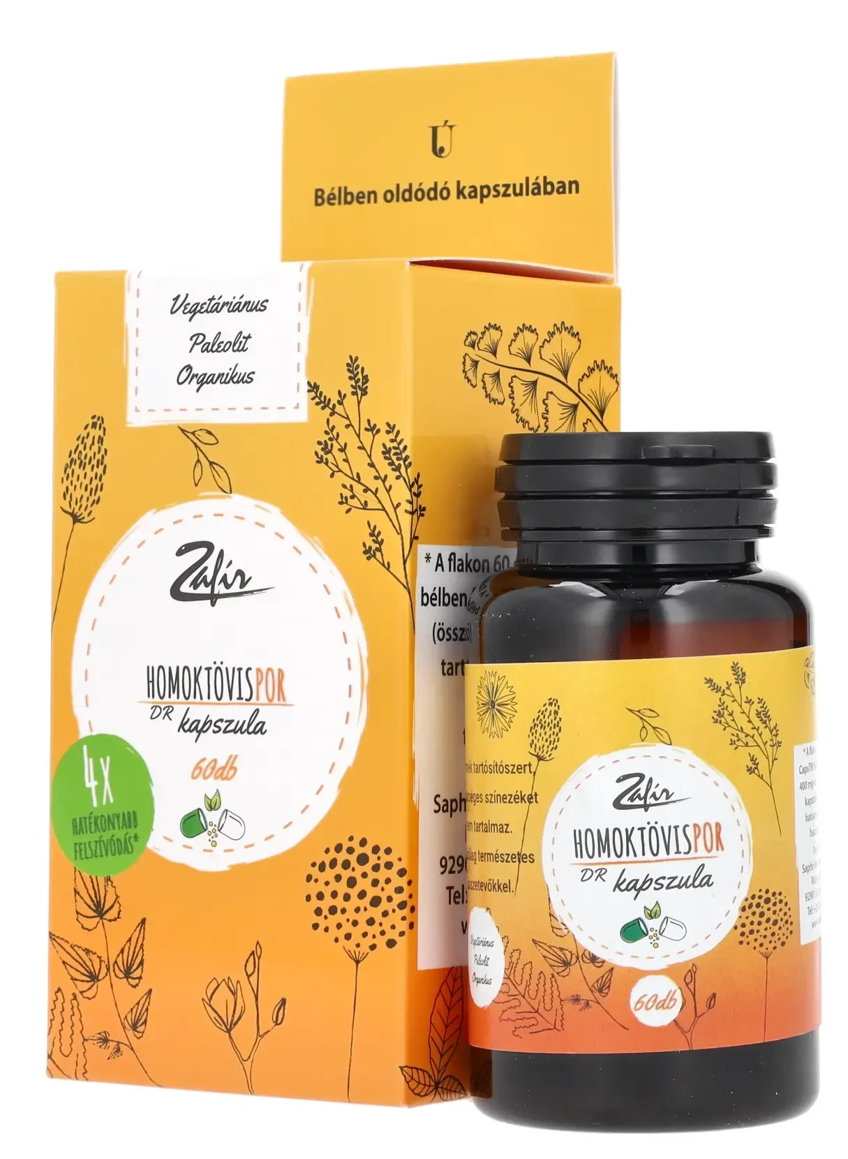 Zafír Homoktövispor Kapszula 60 db