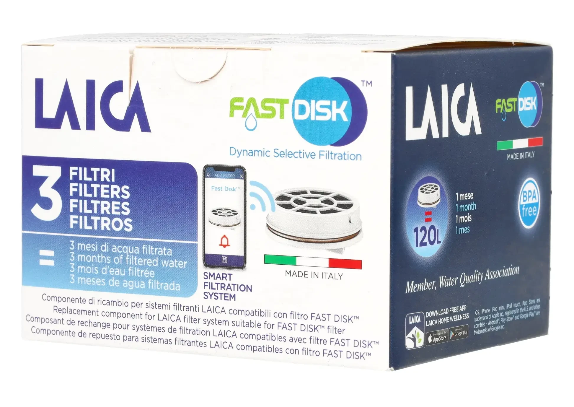 Laica Instant Fast Disk szűrő 3 db-os
