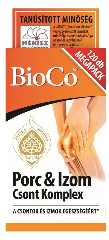 BioCo Porc&Izom csont komplex tabletta kondroitinnel 120db