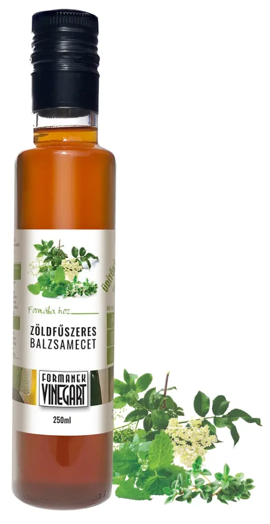 Formanek Vineg'Art Balzsamecet - Zöldfűszeres 250ml