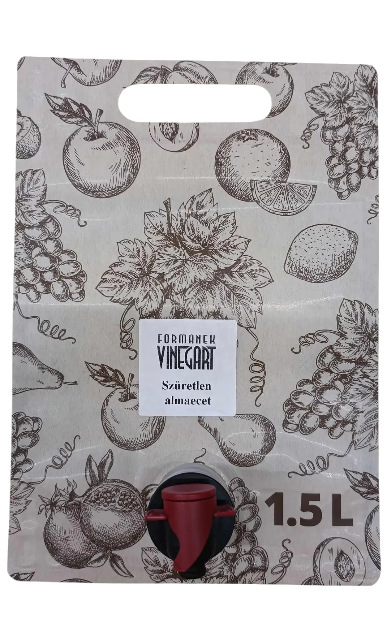 Formanek Vineg'Art Almaecet - Szűretlen almaecet 1500ml