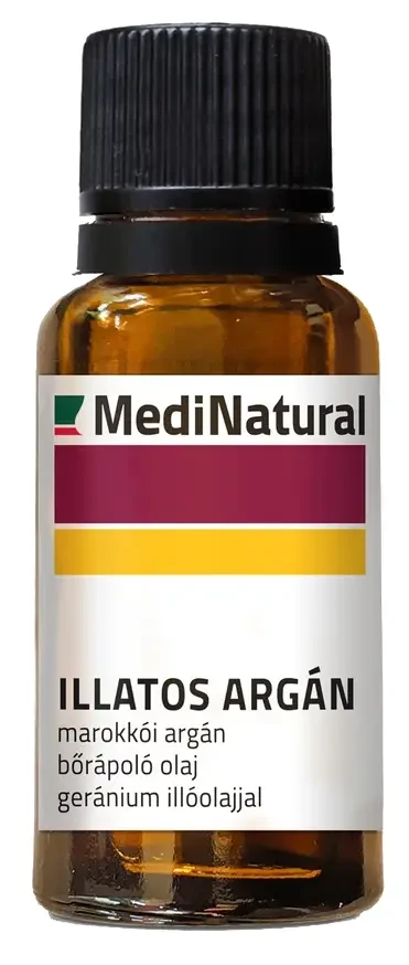MediNatural Illatos Argán-Geránium bőrápoló olaj 20 ml