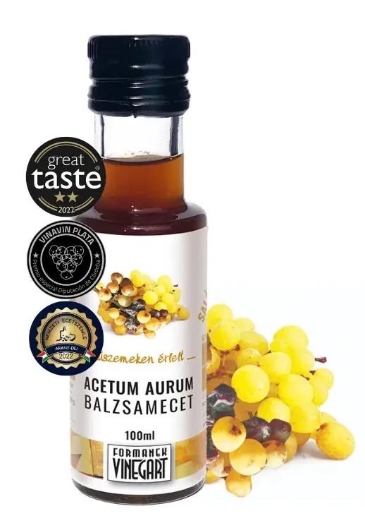 Grate taste selection - ecetválogatás, 3x100ml (Tárkonyos fűszerecet, Körte-levendula balzsamecet, Aszú balzsamecet)
