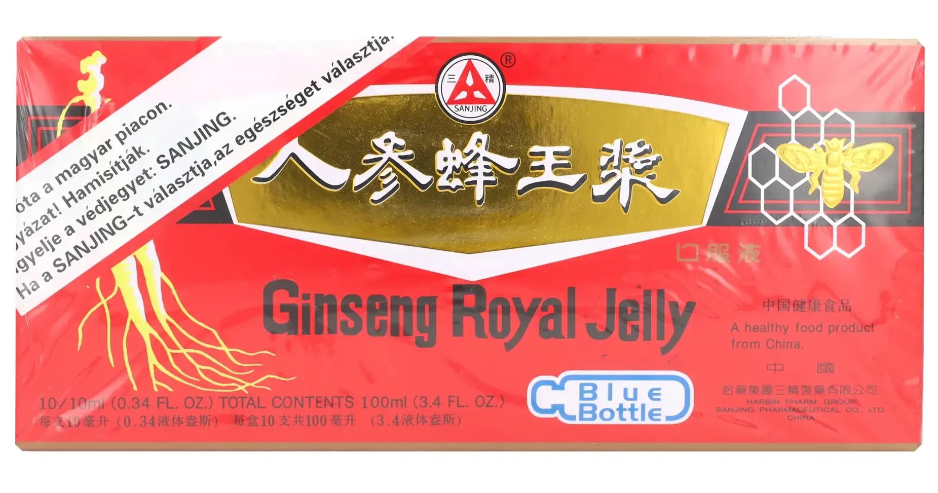 Big Star Ginzeng Méhpempő Kivonat Ampulla 