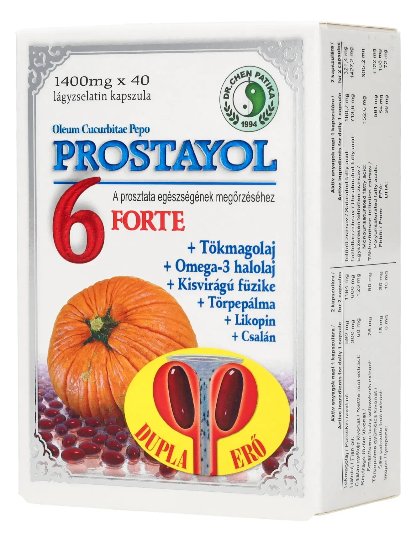 Dr. Chen Prostayol forte kapszula 40db