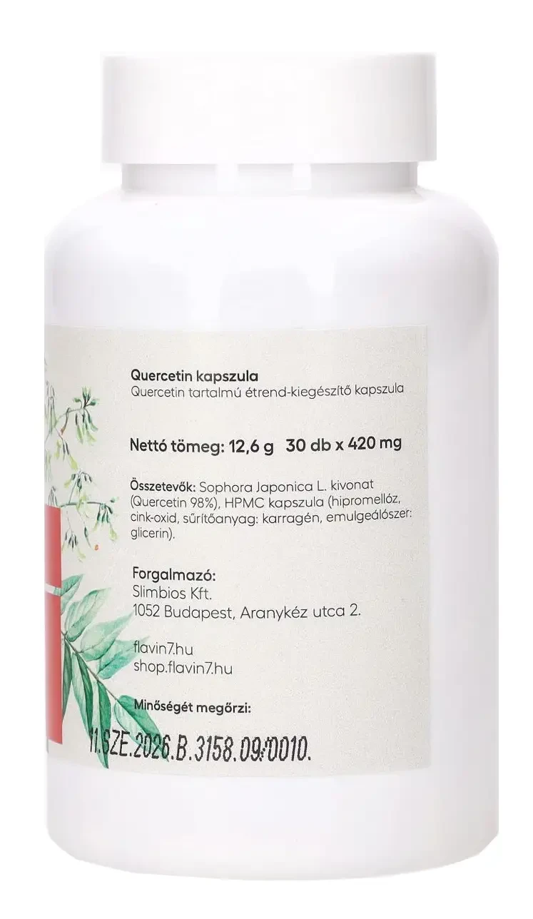 Quercetin 30 db kapszula