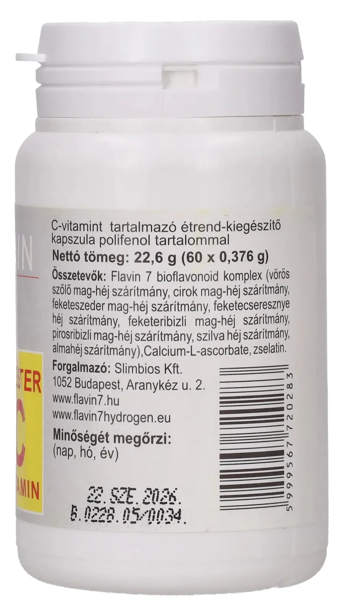 Flavin Flavitamin Ester C vitamin 60db