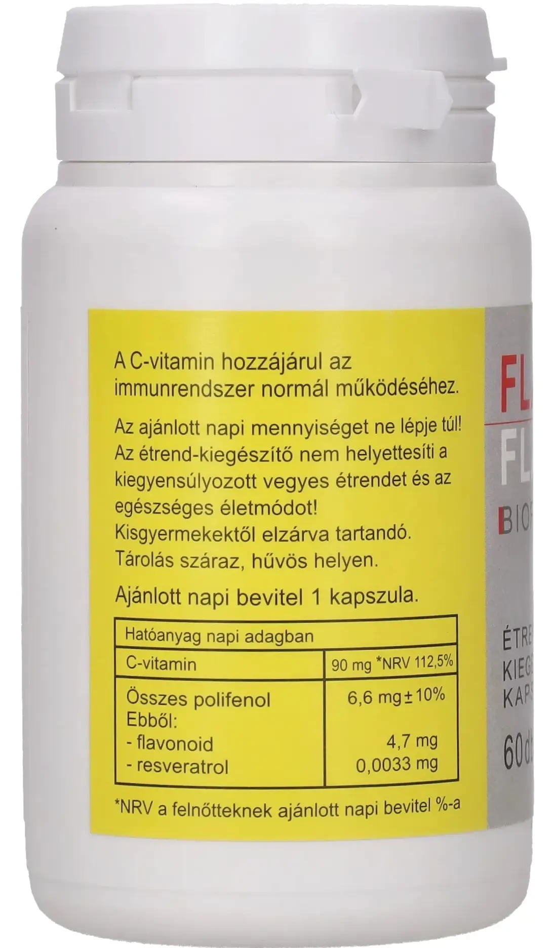 Flavin Flavitamin Ester C vitamin 60db