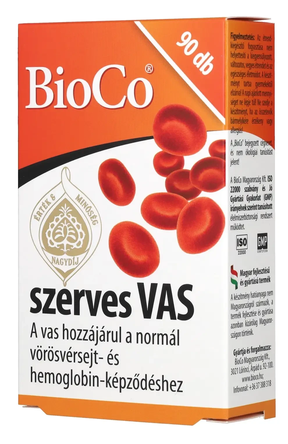 BioCo Szerves Vas 90db