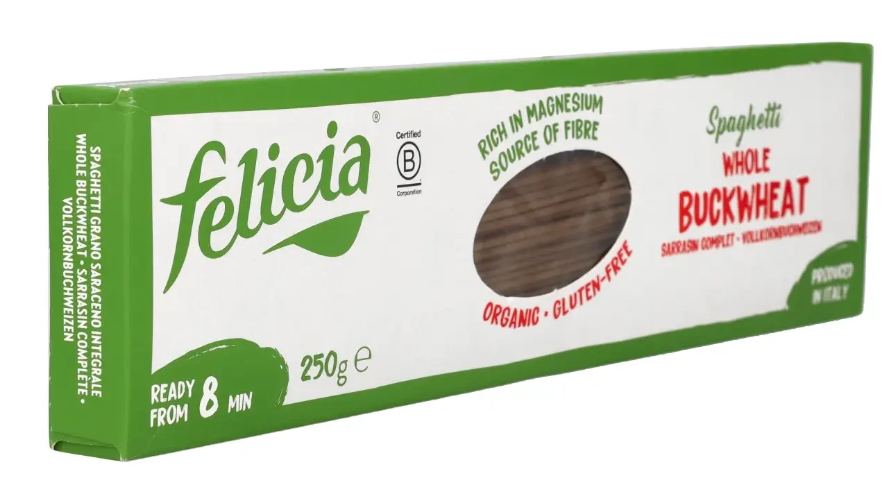 Felicia Bio Hajdina spagetti gluténmentes tészta 250 g