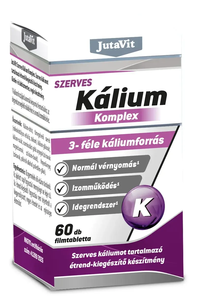 Jutavit Kálium Komplex 60 db Filmtabletta