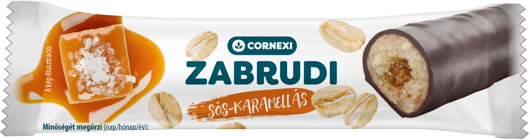 CORNEXI ZABRUDI SÓS-KARAMELL TÖLTELÉKKEL 30G