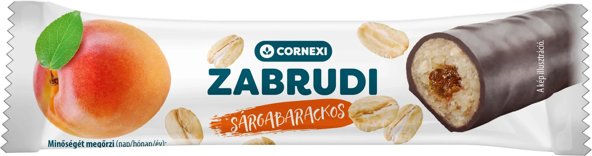 Cornexi Zab Rudi Sárgabarackos töltelékkel kakaós bevonattal 30 g