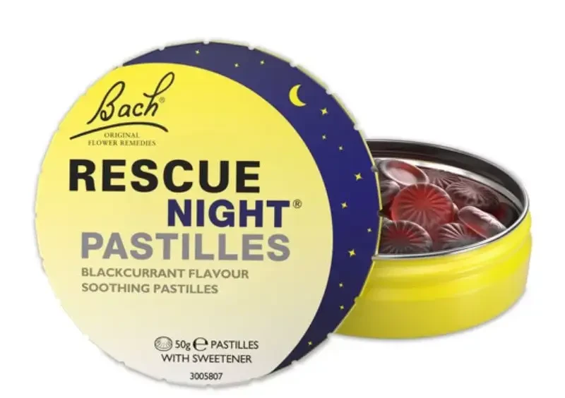 Bach Rescue® Night Pasztilla - Fekete ribizlis 50g