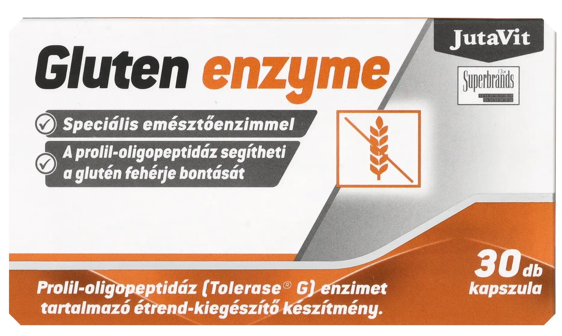 Jutavit Gluten Enzyme 30 db kapszula