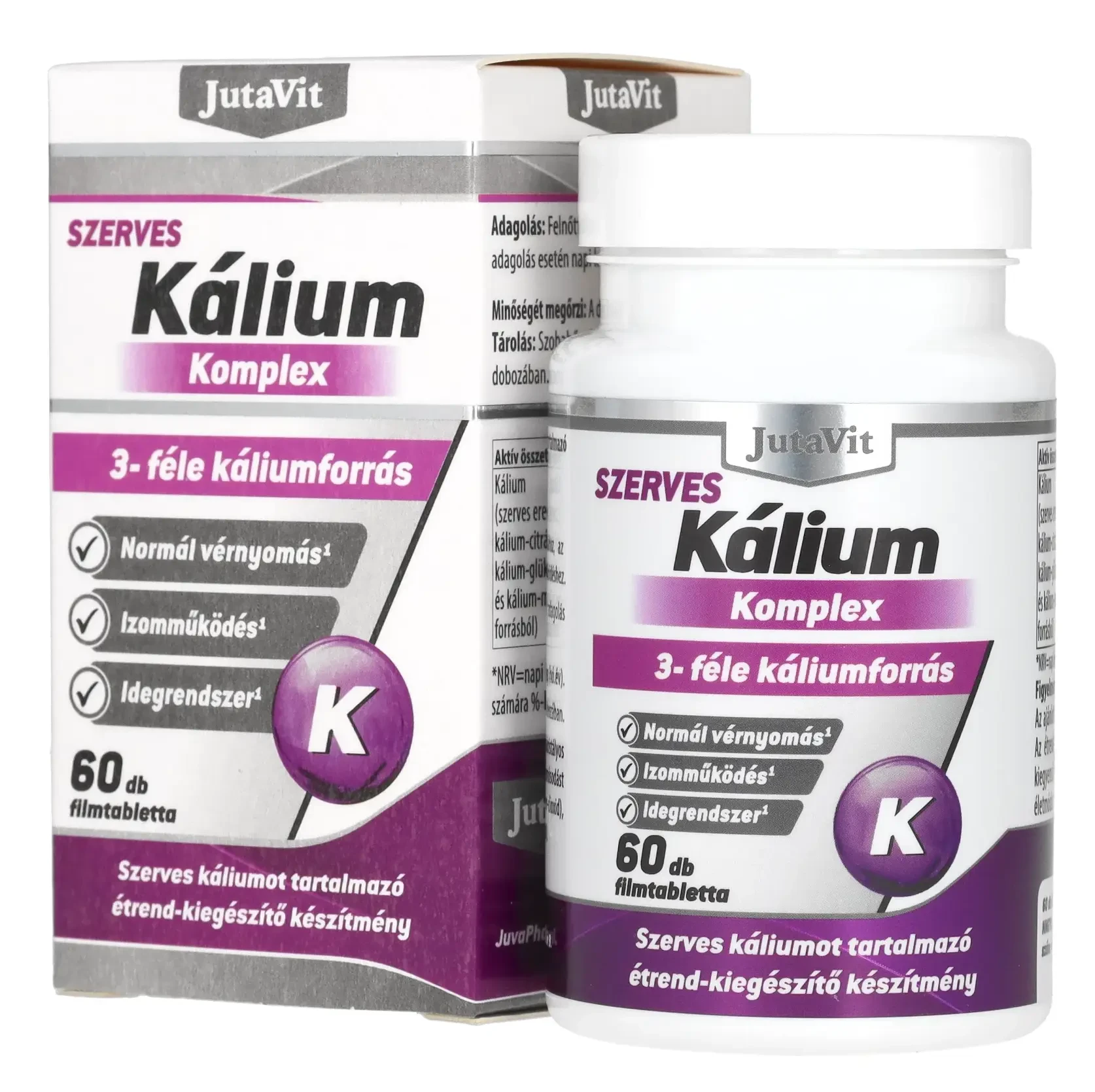 Jutavit Kálium Komplex 60 db Filmtabletta