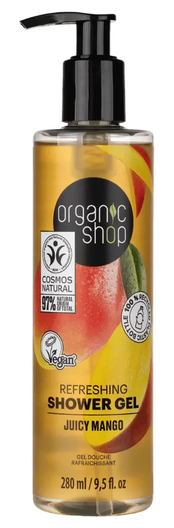 Organic Shop Frissítő Tusfürdő Mangóval 280ml