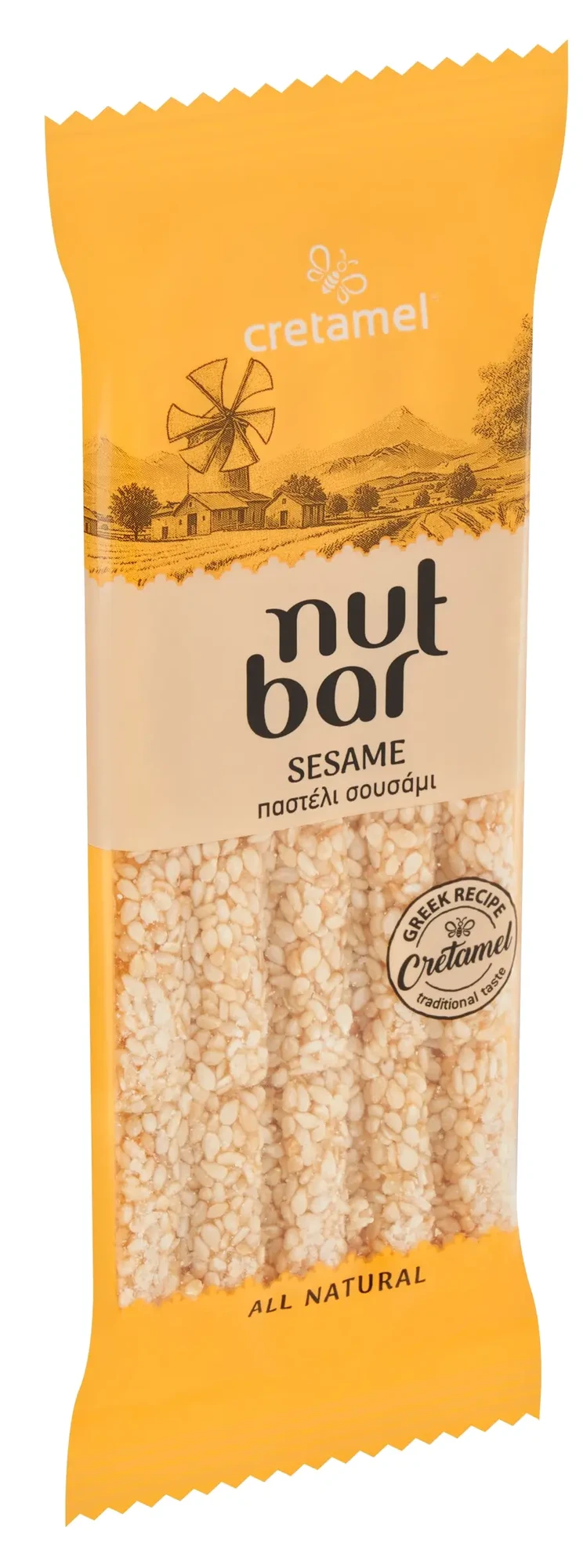 ORINO Szezámmagos Szelet Mézzel 45g