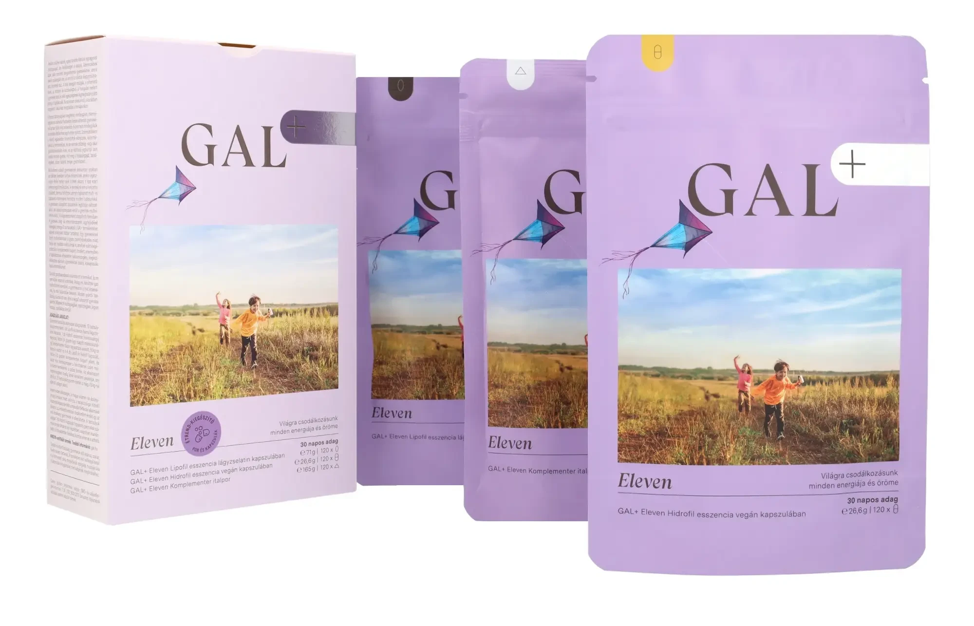 GAL+ Eleven – Multivitamin gyerekeknek 262,6 g ( 30 adag )