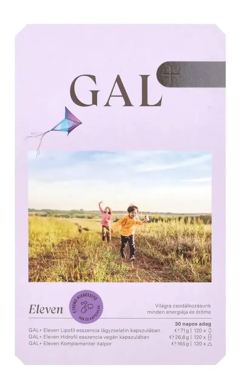 GAL+ Eleven – Multivitamin gyerekeknek 262,6 g ( 30 adag )
