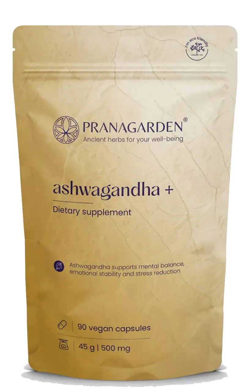 Pranagarden Ashwagandha+ Gyógynövény Kapszula 90db