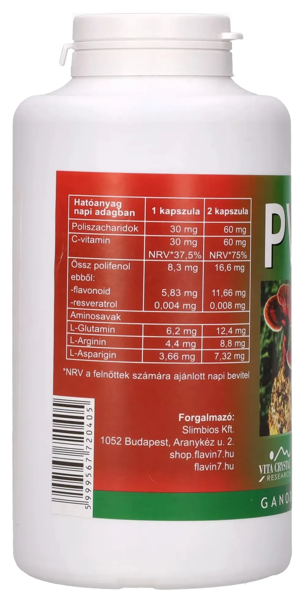 Flavin PVG kapszula 250db