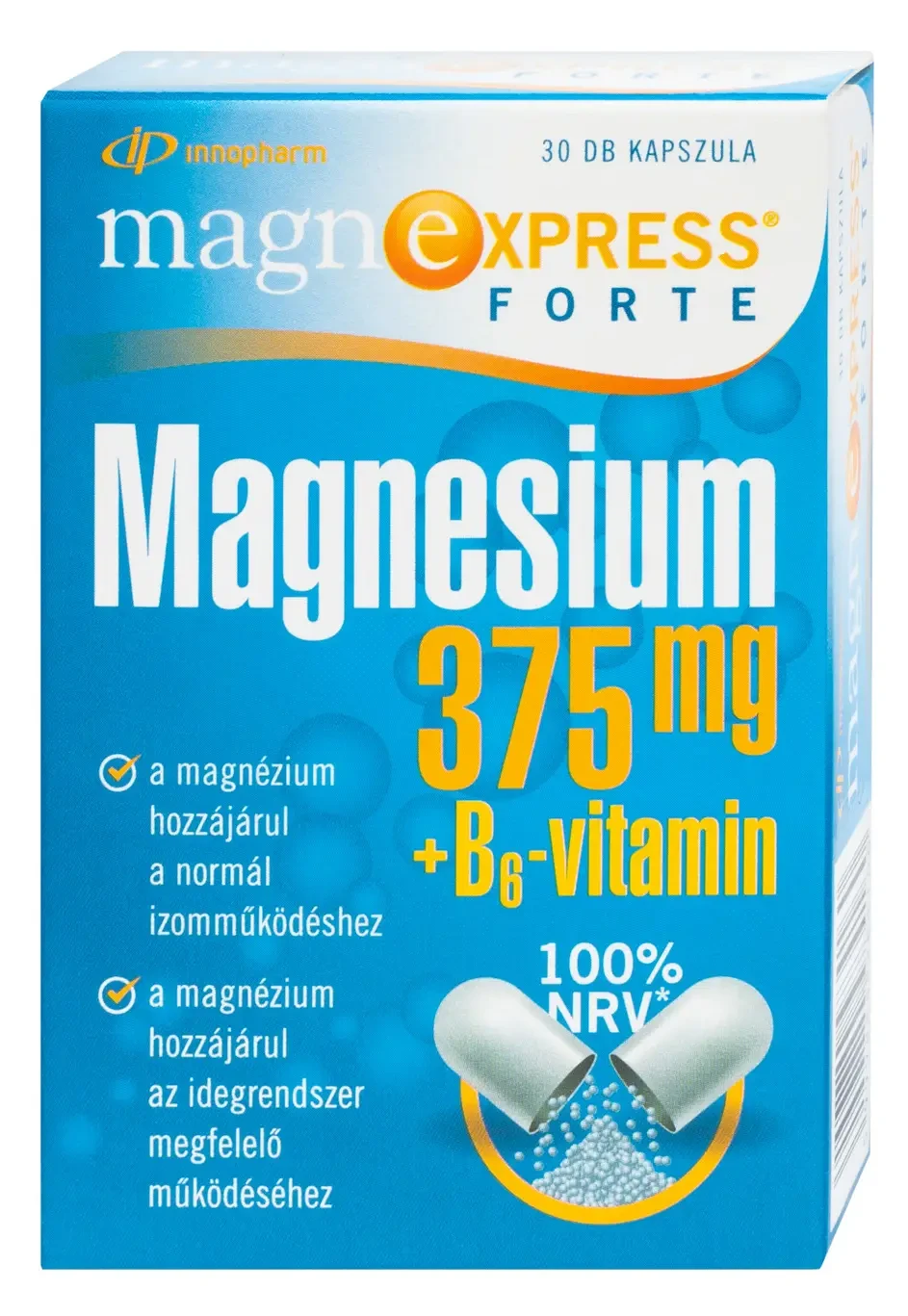 InnoPharm MagnExpress Forte 375mg kapszula 30db