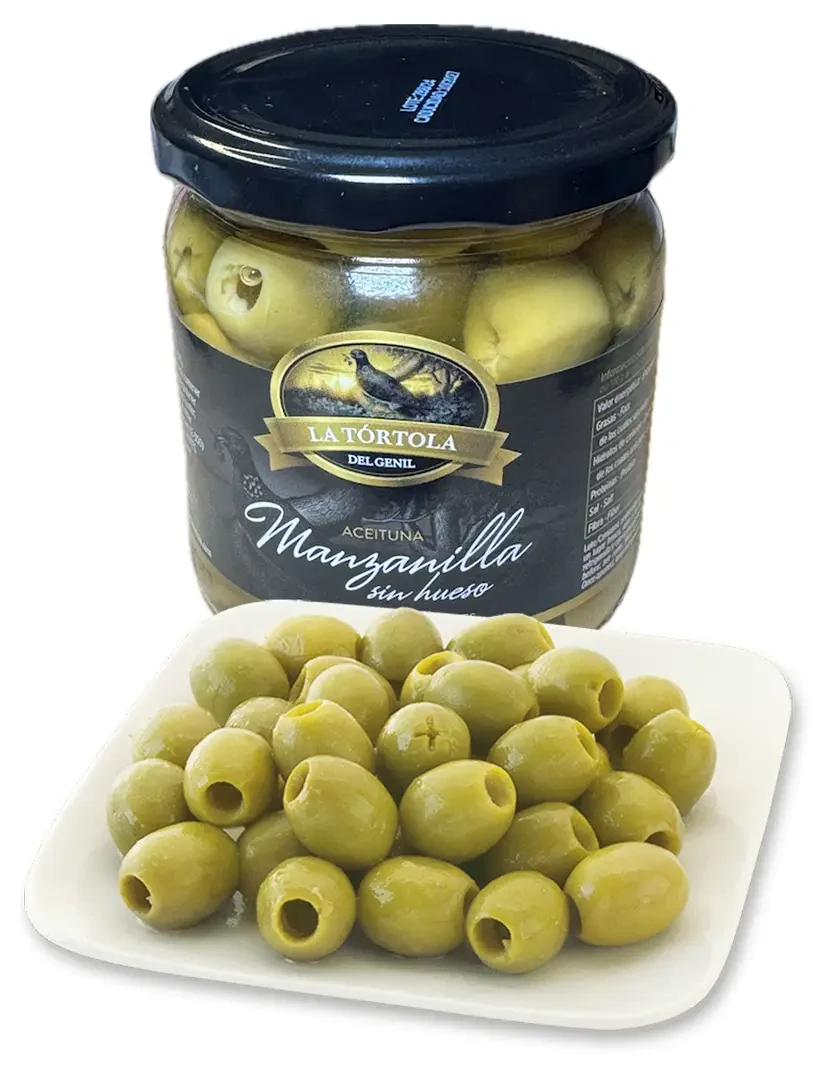MANZANILLA olívabogyó, magozott 370g