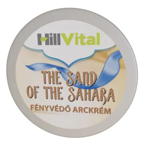 Hillvital The Sand of the Sahara - Fényvédő arckrém 50ml