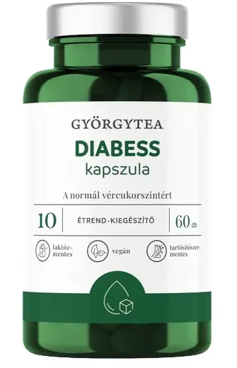Györgytea Diabess kapszula 60db