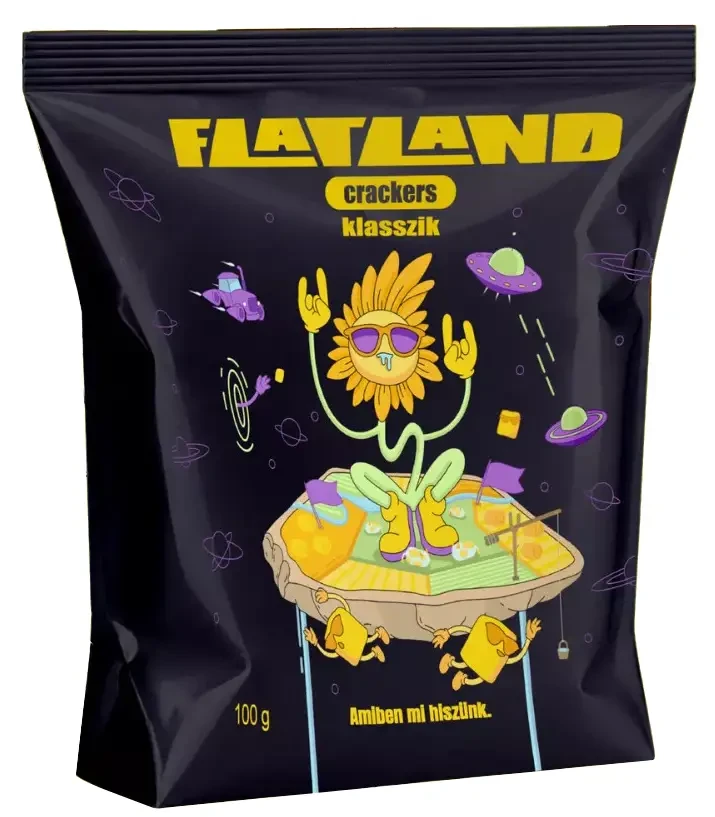 Grapiola Flatland Crakers Klasszik 100 g