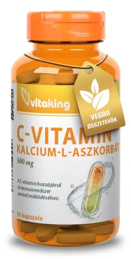 VK C- Vitamin Kalcium - L - Aszkorbát 500 mg 60 db Kapszula