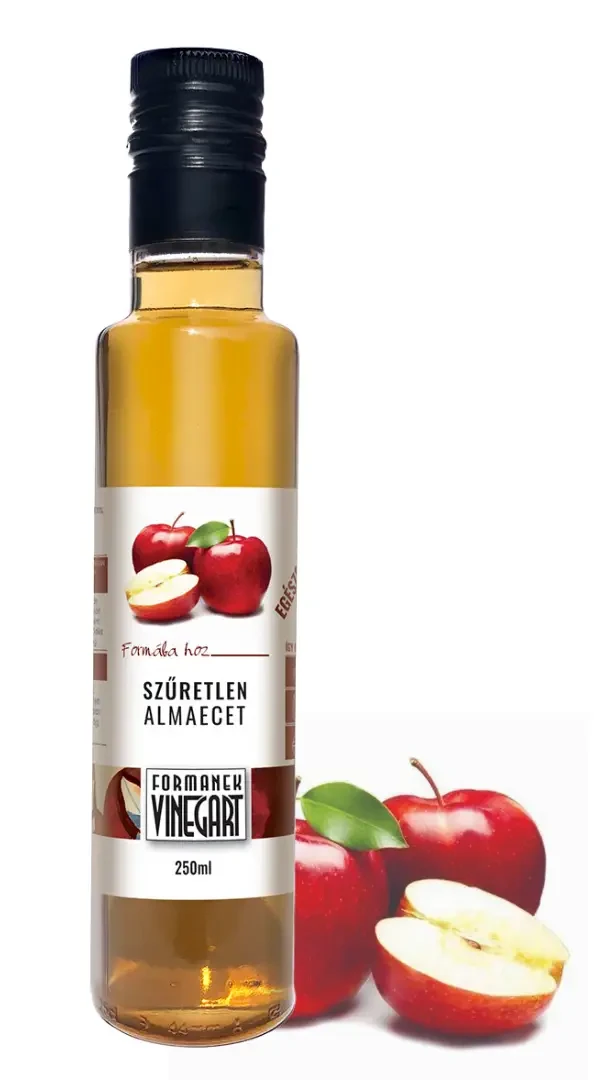 Formanek Vineg'art Almaecet - Szűretlen almaecet, 250ml