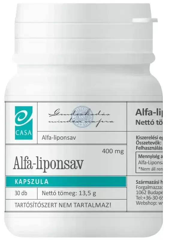 CASA Alfa-Liponsav kapszula 30 db