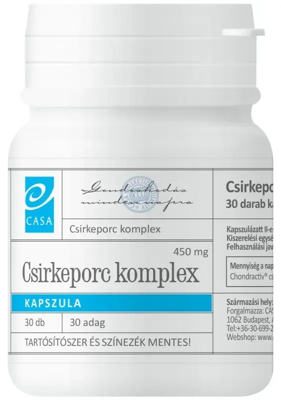 CASA Csirkeporc komplex kapszula 30 db
