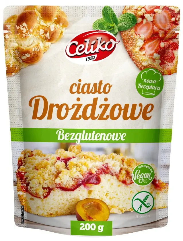 Celiko Gluténmentes Kelt tészta lisztkeverék 200g