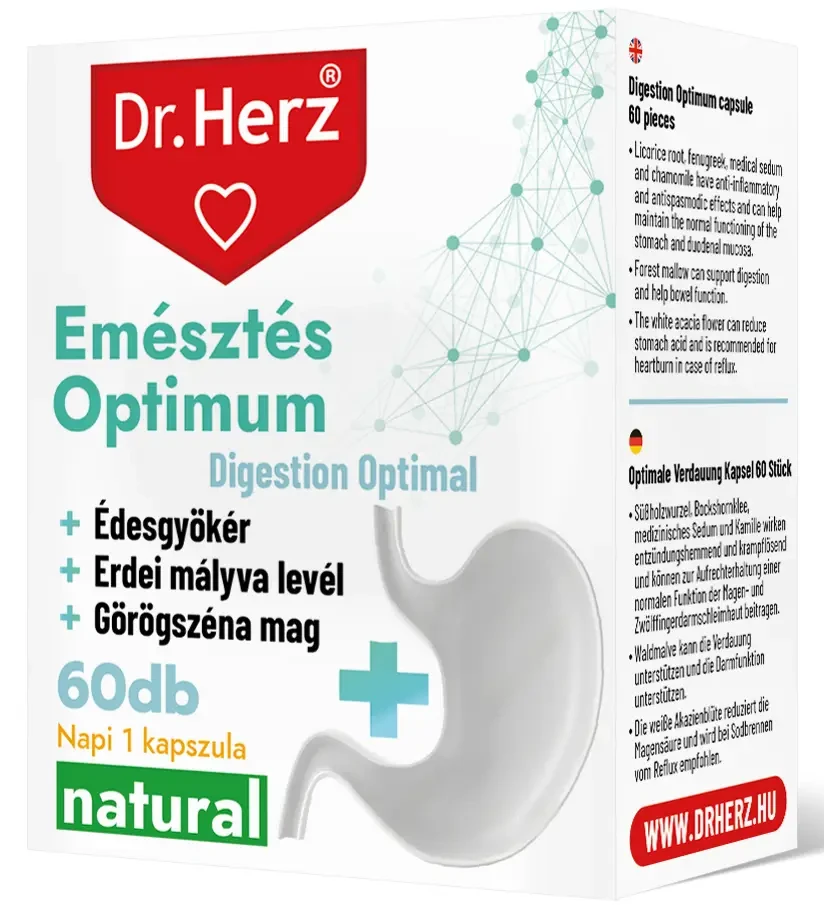 Dr. Herz Emésztés Optimum 60 db kapszula