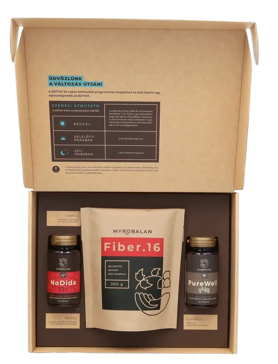 Myrobalan Detox - 30 napos béltisztító program