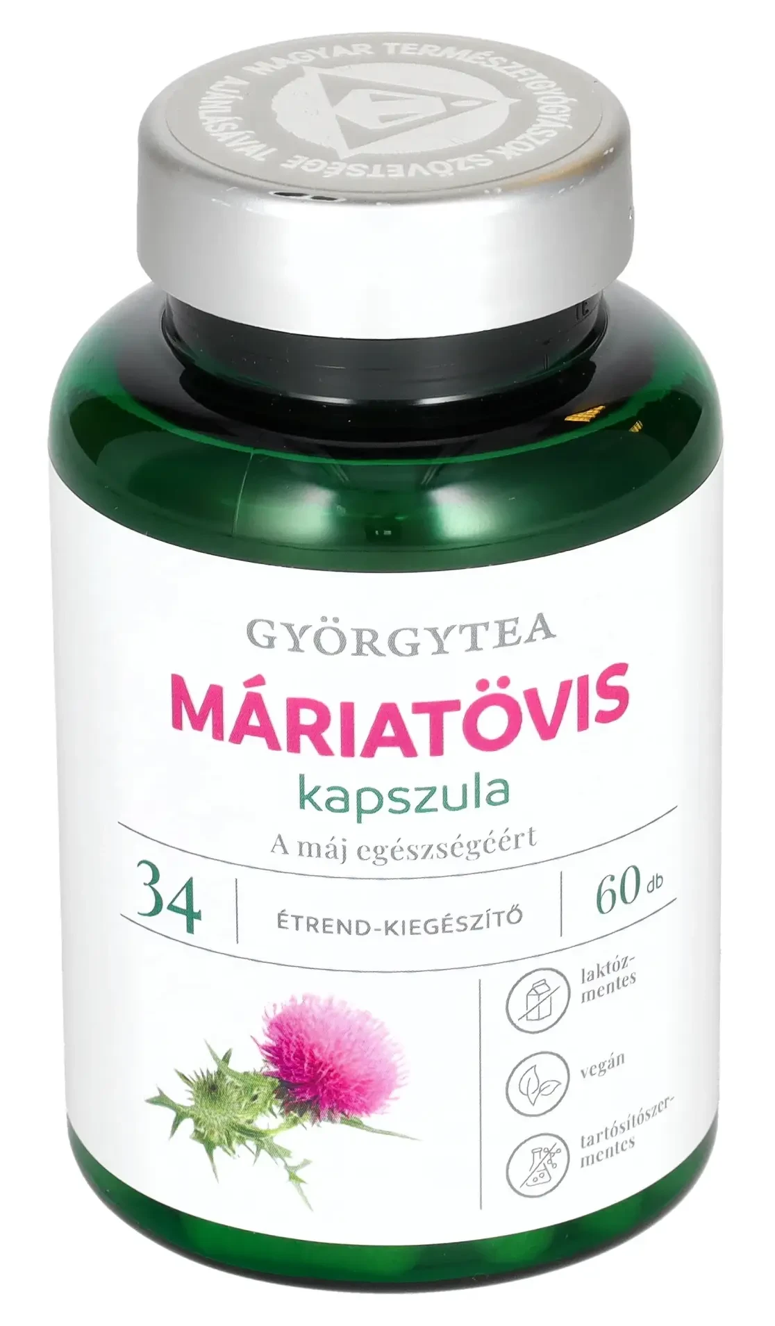 Györgytea Máriatövis kapszula 60db