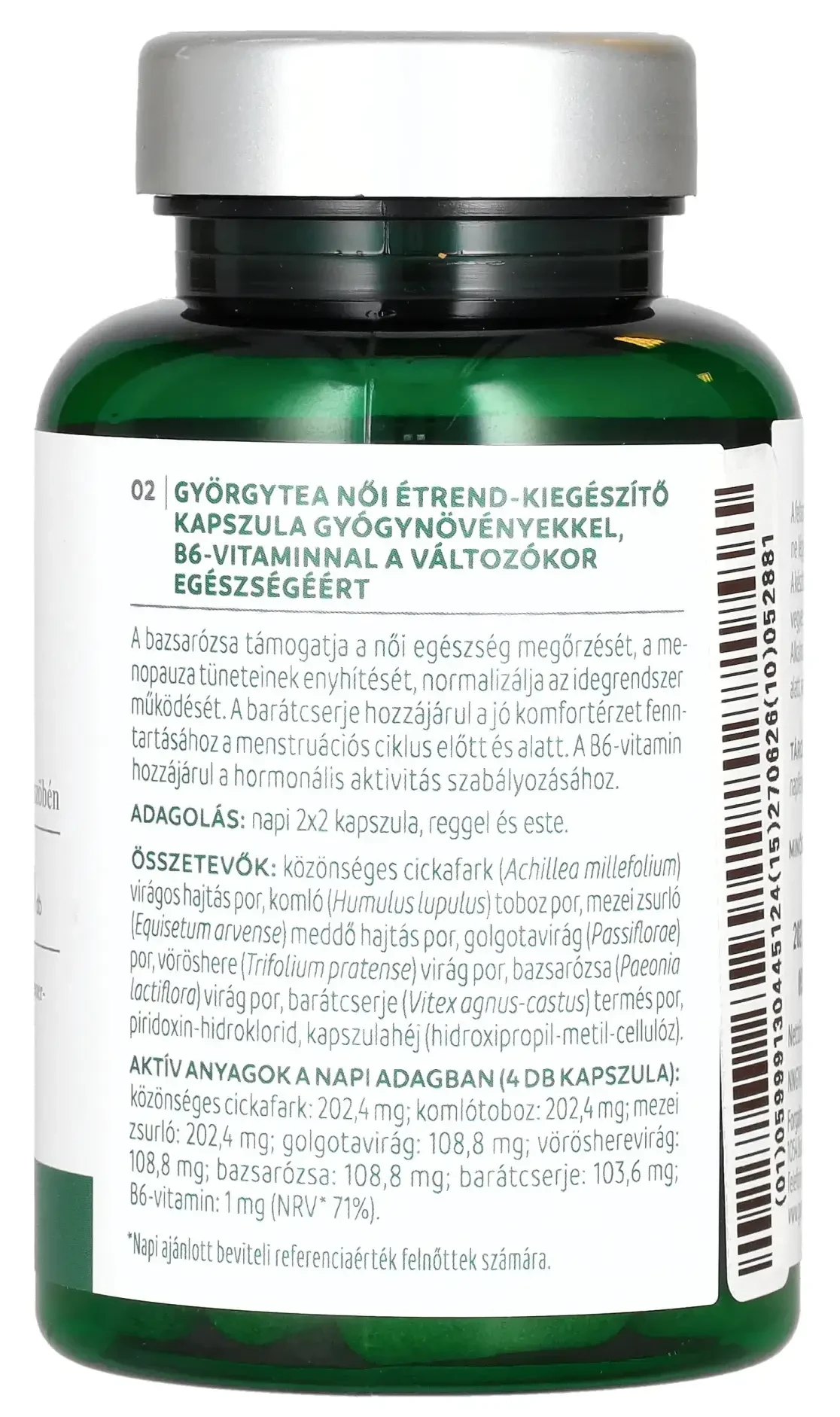 Györgytea Női kapszula 60db