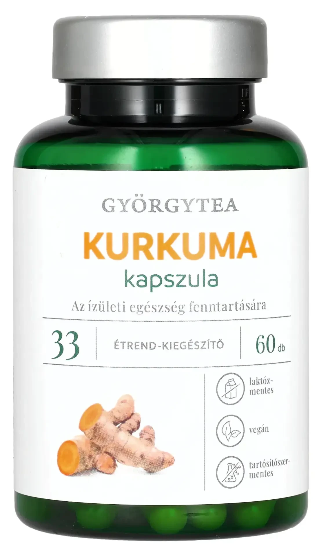 Györgytea Kurkuma kapszula 60db
