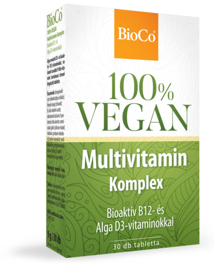 BioCo 100% VEGAN Multivitamin komplex 30db