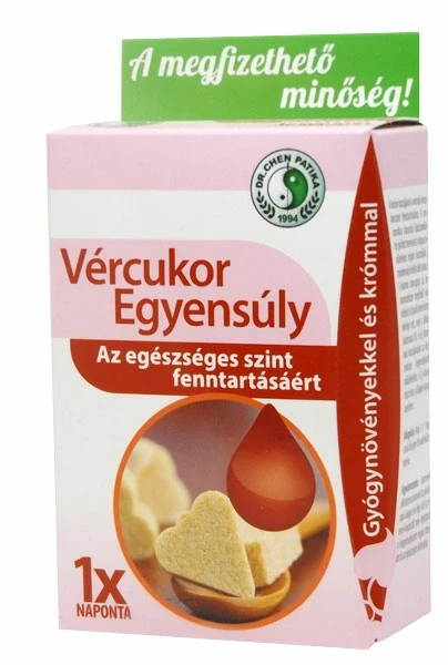 Vércukor egyensúly kapszula 30 db (Dr.Chen)