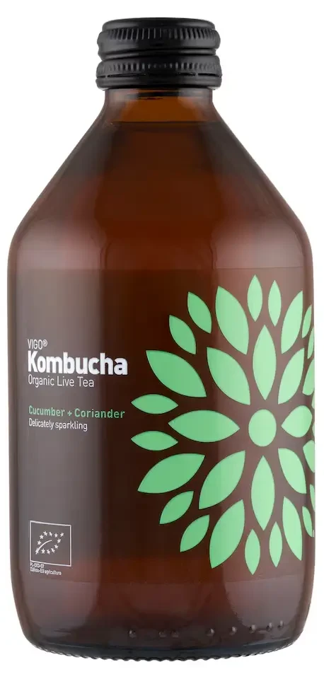Vigo - BIO Longbrew Kombucha Uborka Koriander 330 ml (DRS)
