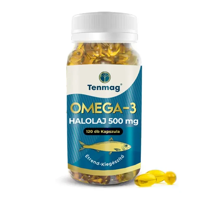 Tenmag Omega-3 halolaj 500mg kapszula 120db