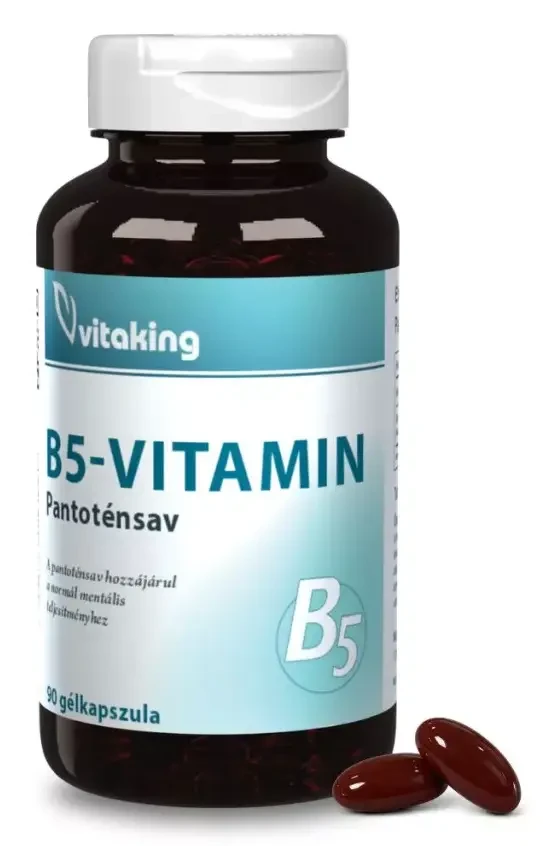 VK Pantoténsav b-5 vitamin 90db 200mcg